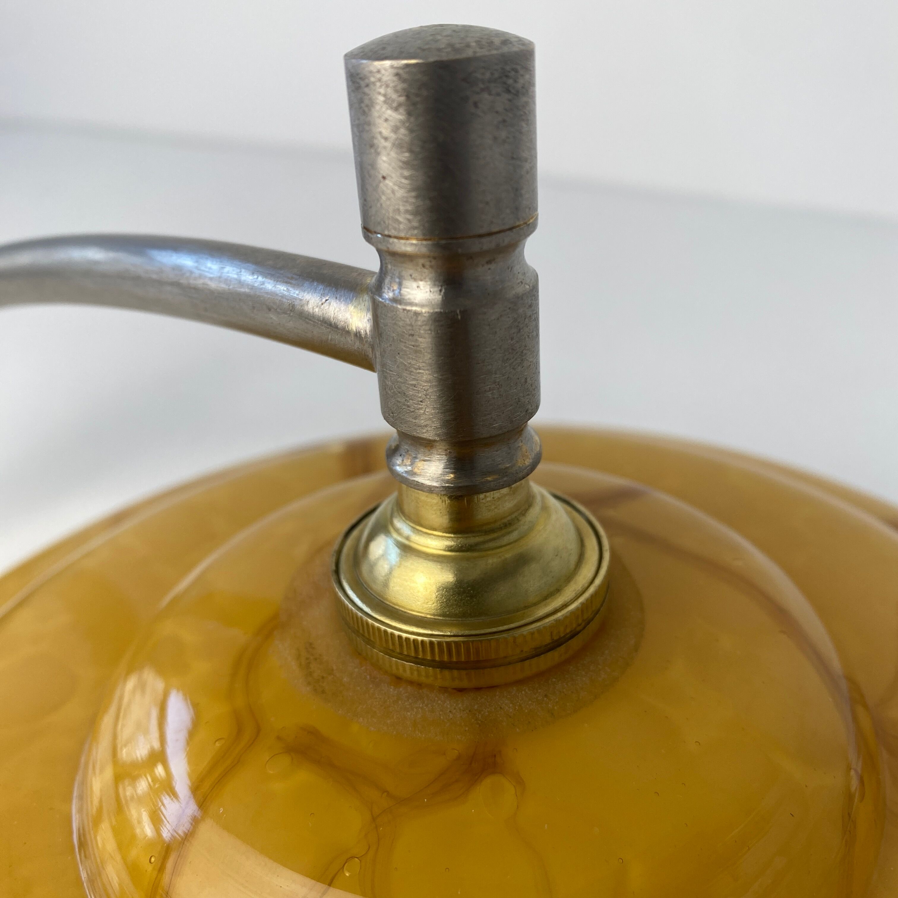 Set of 3 vintage wall lamps 1950