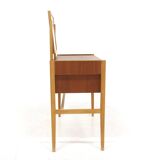 Scandinavian dressing table in teak and oak, Sweden, 1960