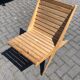 Foldable wooden garden chair from the 70s, Netherlands