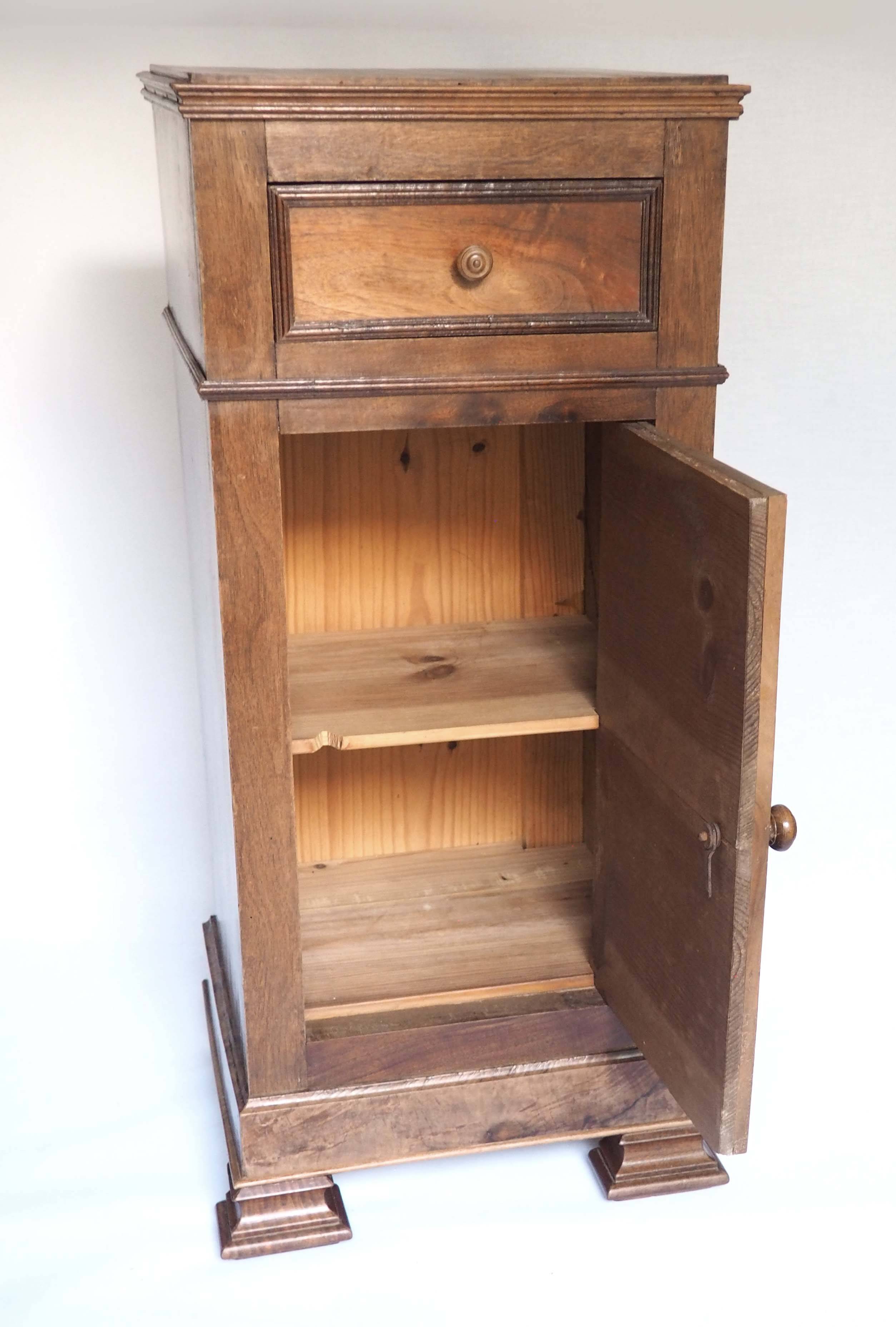 All-wood bedside table or storage unit