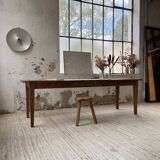 240 cm pine and oak farmhouse table