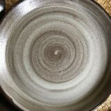 Series of 5 dessert plates in sandstone