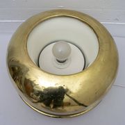 Luciano Frigerio Italian Table Lamp Vibrated Brass "Ballata Alta", 1974