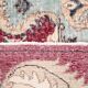 7x10 Persian Burgundy Beige Vintage Rug, 201x323Cm