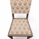 Paire de chaises style empire tissu fleuri