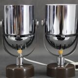 1970s Stanislav Indra Pair Of Wall lamps by Combi Lux, Czechoslovakia