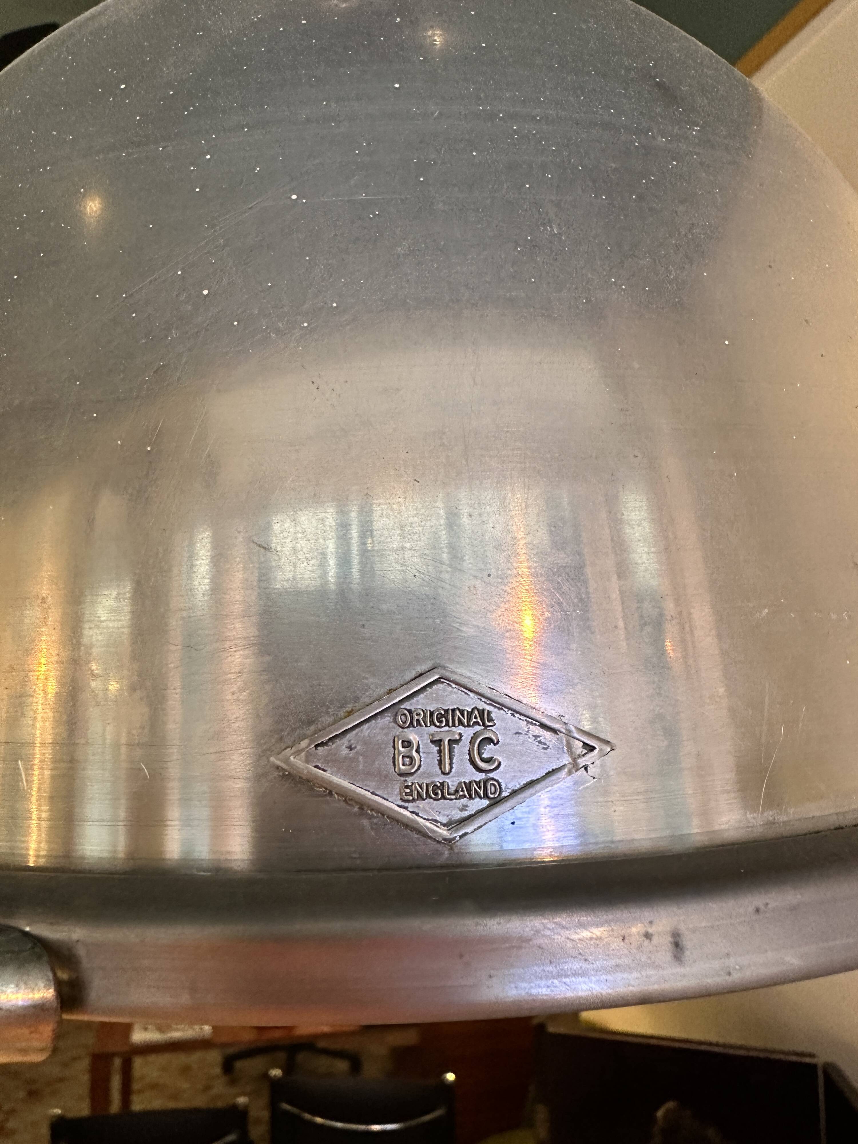 Vintage BTC Industrial Pendant Lamp