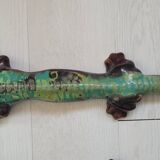 Pierrefonds wall salamander in glazed sandstone