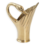 Vintage swan pitcher vase 1970