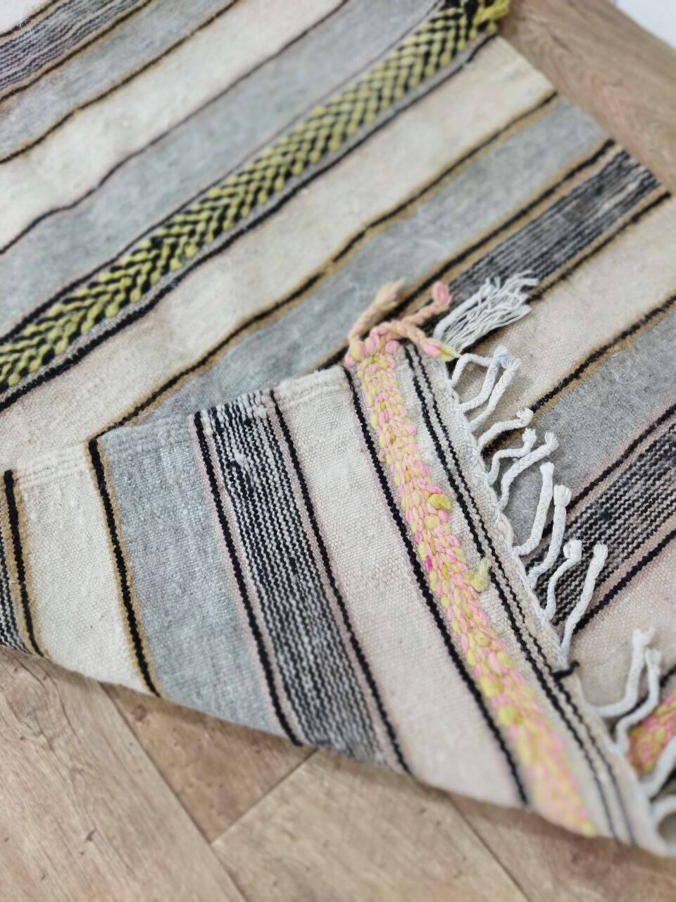 Handcrafted Moroccan Berber Rug 183 X 88CM