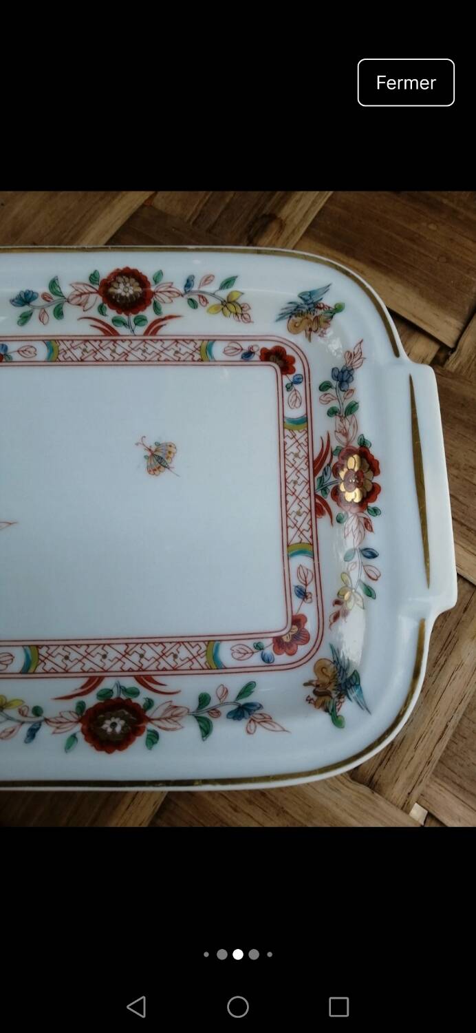 Haviland cake dish