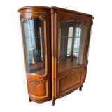 Louis XV style dresser display cabinet