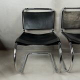 Set of 4 1970s Cantilever Chairs – in the style of Mies van der Rohe (MR10)