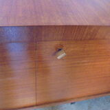 Mahogany enfilade by Paul Geoffroy for Roche Bobois of the 60s