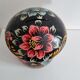 Wooden box vintage painted décor