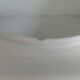 Paire d'appliques/plafonniers carrés  en opaline mate vintage