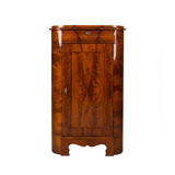 Biedermeier Corner Cabinet, 19th Century, Fully Renovated