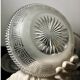 4 Baccarat plates in Greek key pattern 19th century
