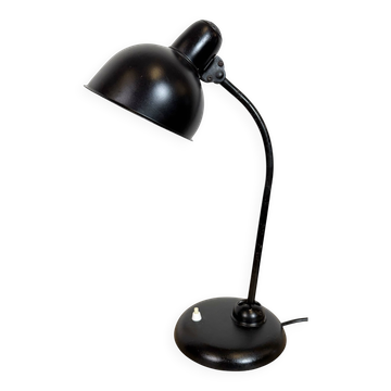 Vintage Black Table Lamp by Christian Dell for Kaiser Idell, 1930s