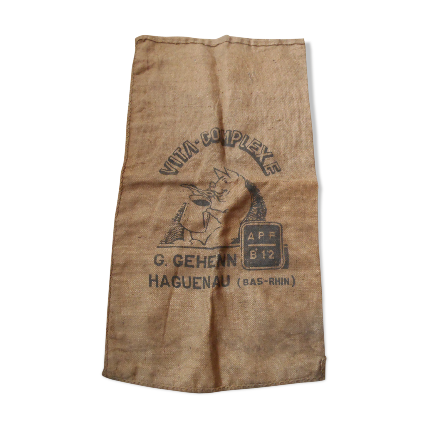 Pig burlap bag