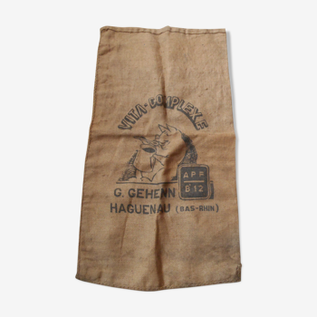 Pig burlap bag