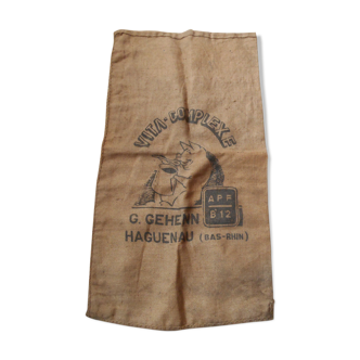 Pig burlap bag