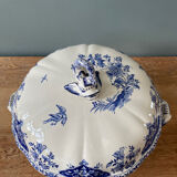 Soupière XIXth earthenware of Gien