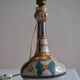 Antique ceramic lamp base Morocco Fez