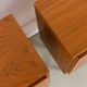 Set of 2 Danish Teak Nightstands from Omann Jun, 1960s