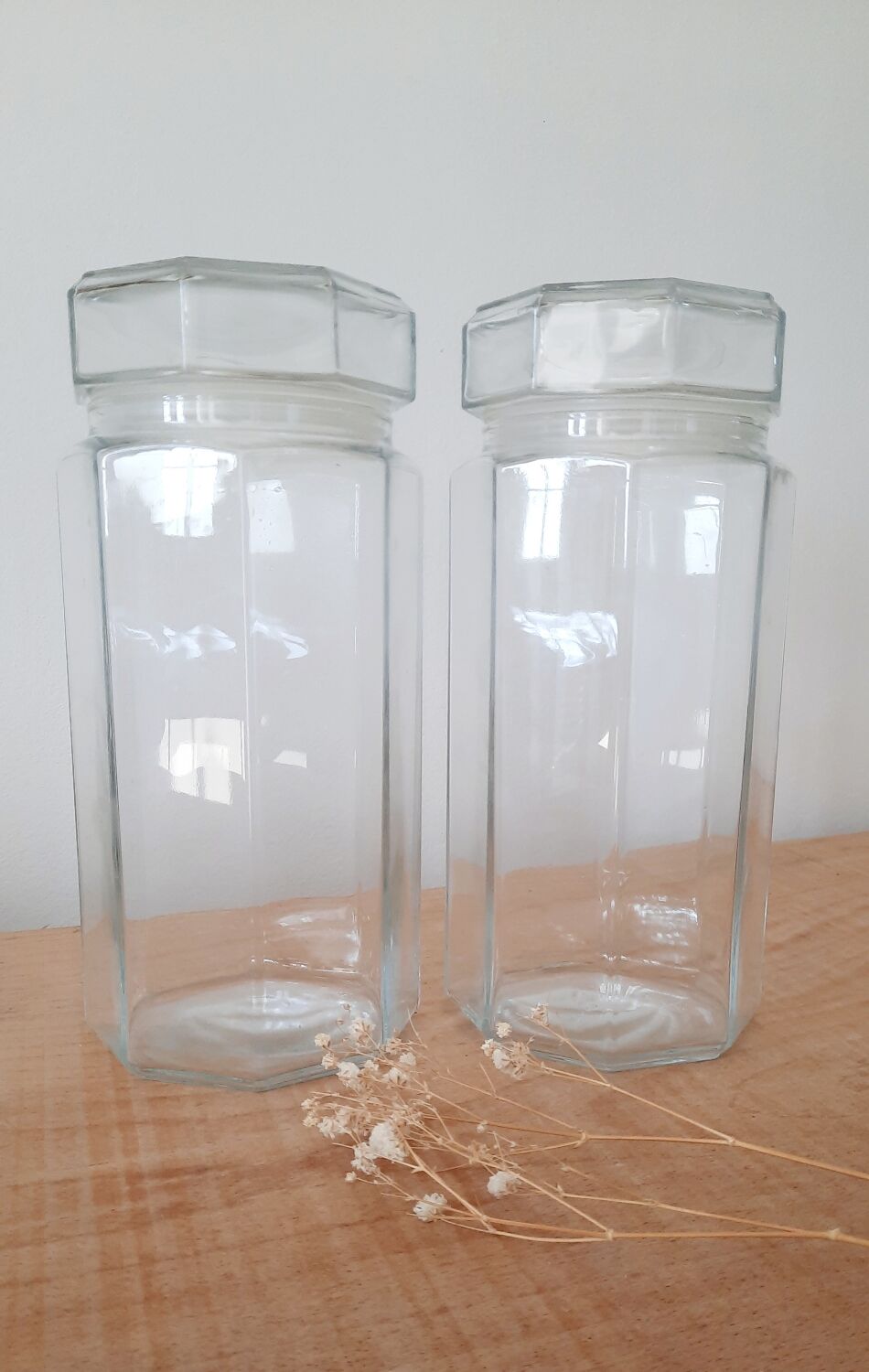 Arcoroc Octime glass jar