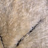 Authentic Beni Ourain rug 215 x 165 cm