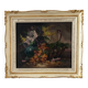 Still life oil on canvas, old French School, late 19th to early 20th century.