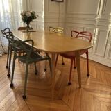 Solid oak designer table