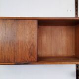 Scandinavian modular wooden office shelf - Design Kai Kristiansen