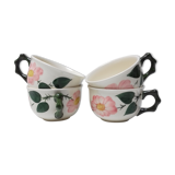 4 tea cups Villeroy & Boch "Wild Rose"