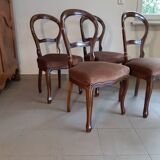 Louis XVI-style chairs 20th medallion