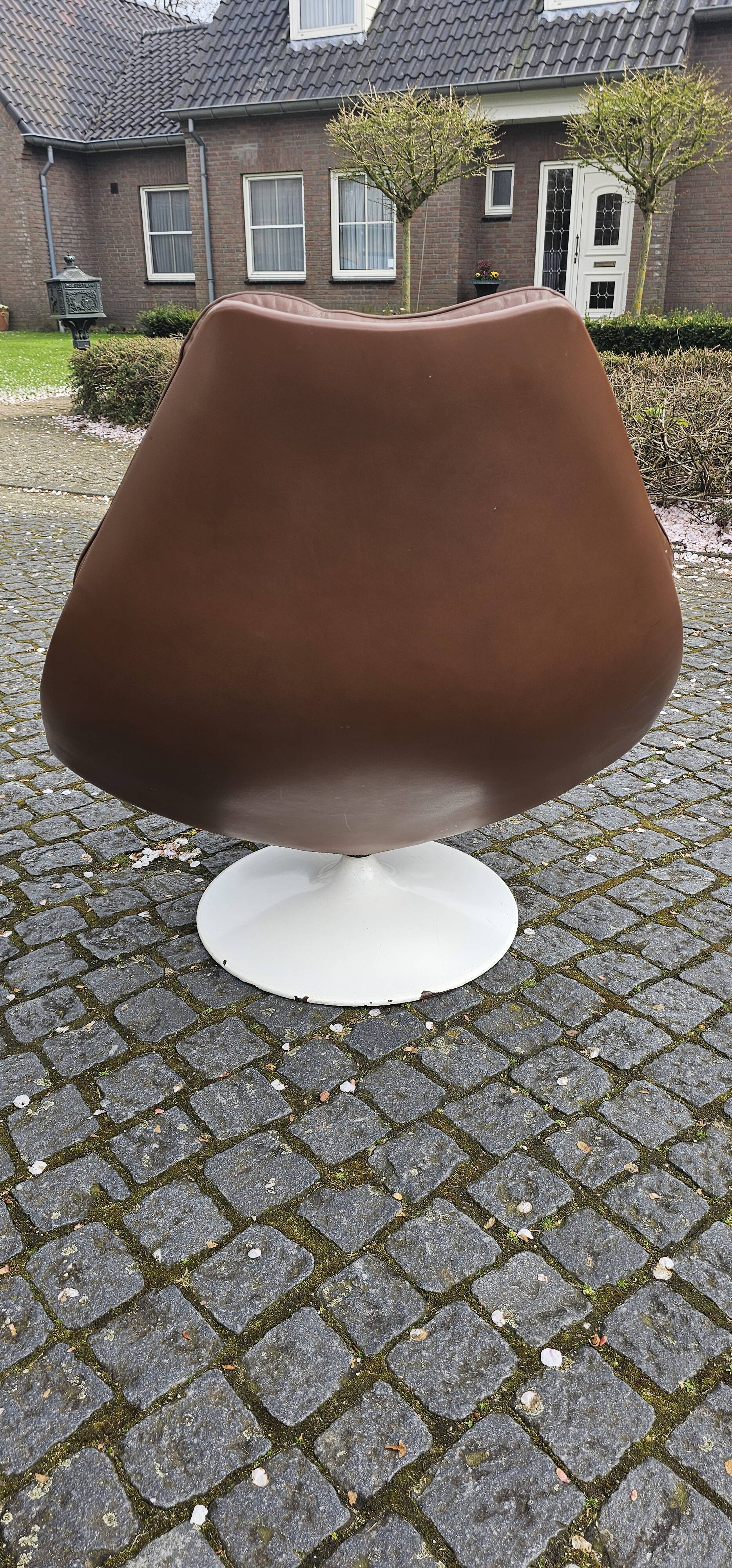 Geoffrey Harcourt pour chaise pivotante F588 pour Artifort