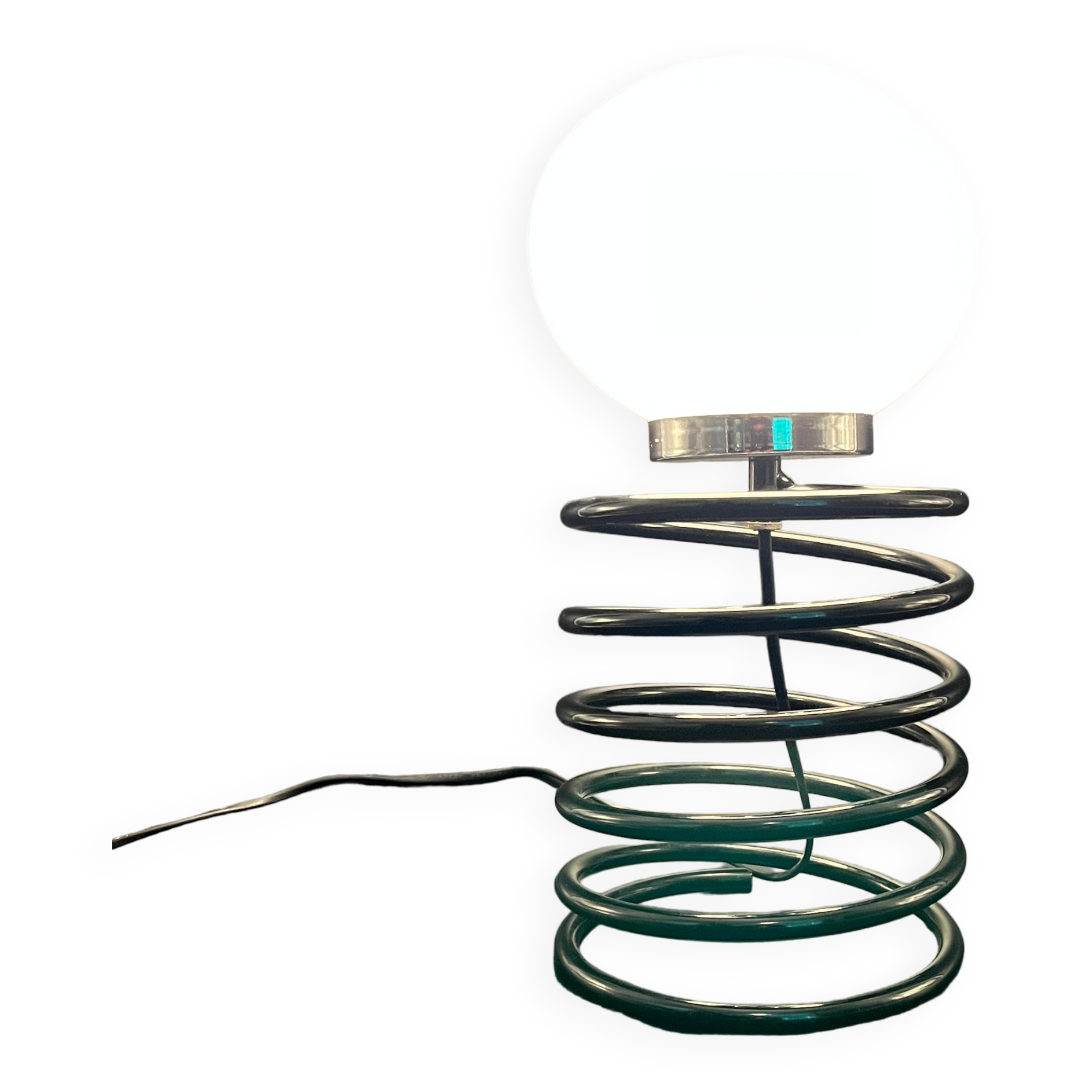 Vintage spring lamp black