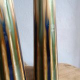 Gustave de Bruyn Pair of Art Nouveau slip vases