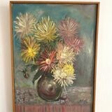 Painting on canvas bouquet, oil on canvas