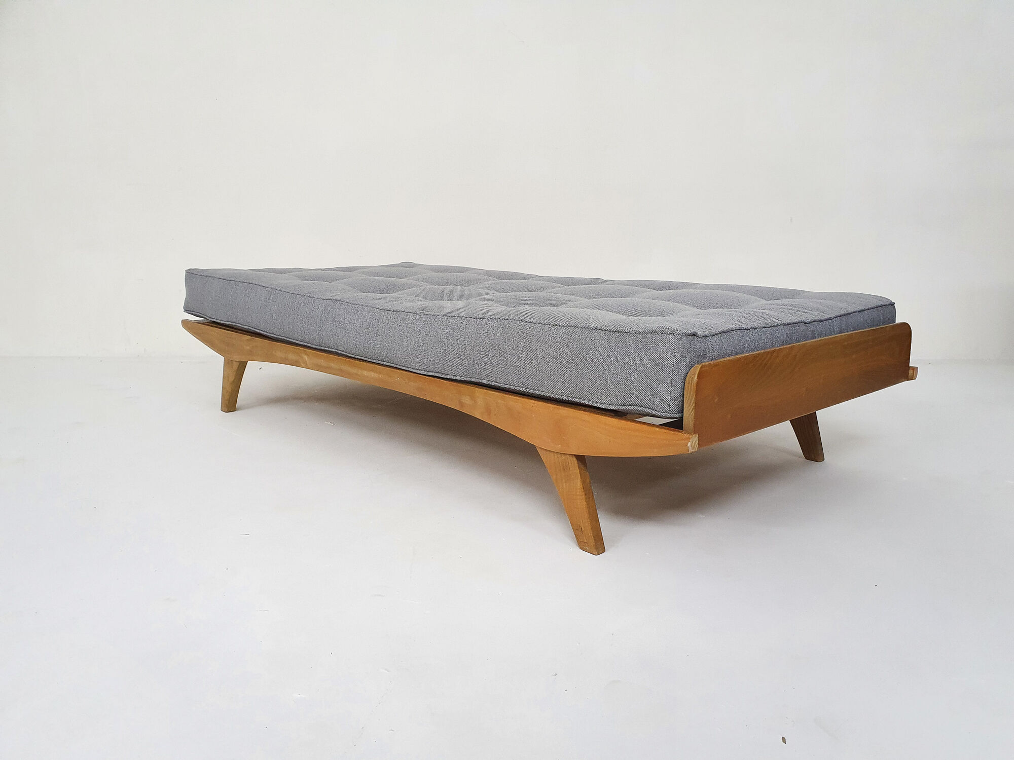 Ashwood daybed by Holma, Switzerland 1950's