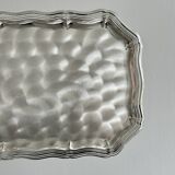 Shiny lightweight metal tray