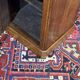 Nightstand in walnut with a white marble top, 19th century.
