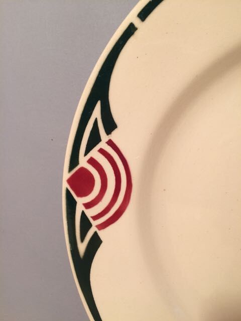 Duo of plates beginning of century