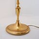 Pineapple Brass Floor Lamp in the Style of Maison Charles, Circa 1970