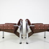 Seven Chrome Armchair Designed by Viliam Chlebo, Czechoslovakia