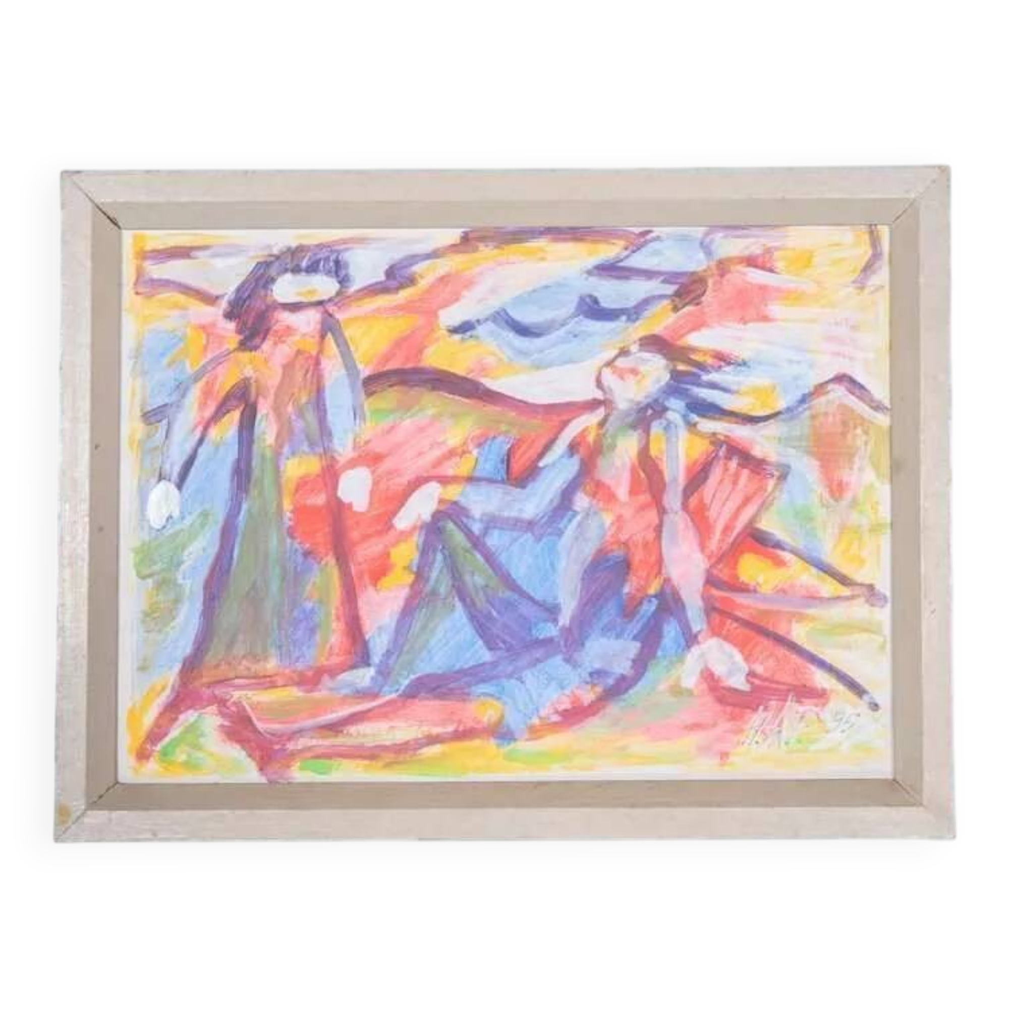 Danish art Fahrendorf, abstract artwork.