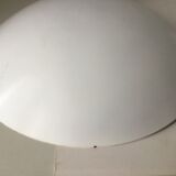 Pair of 80s metal wall lights