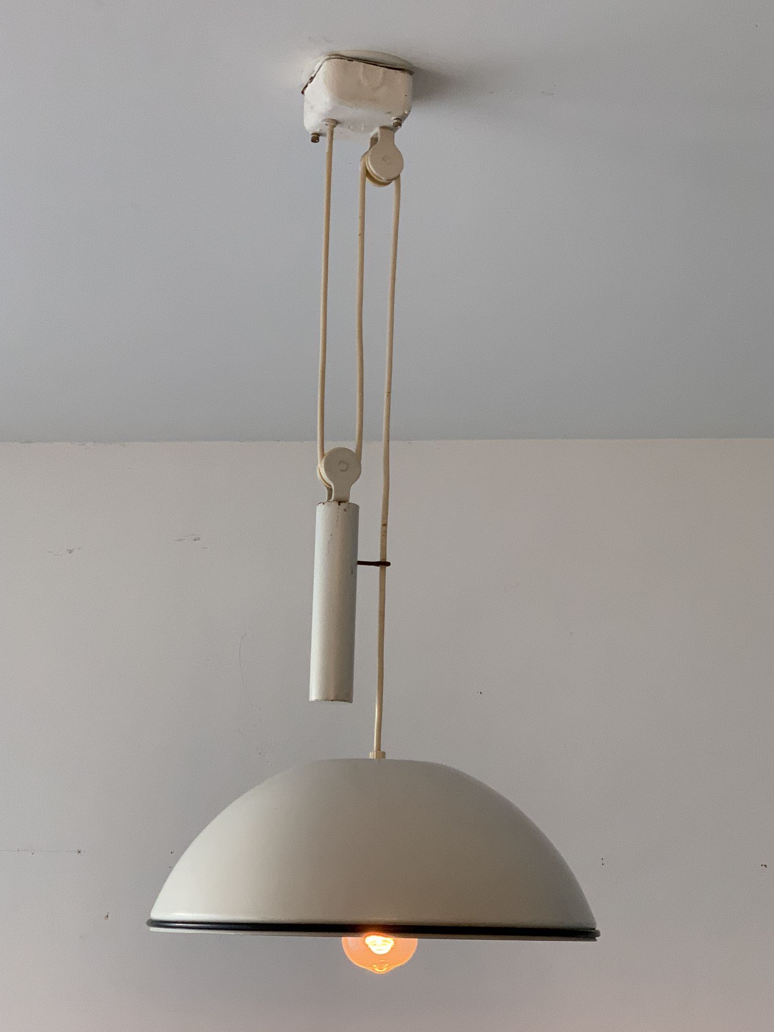 Suspension against counterweight Relemme, Achille Castiglioni for Flos Italy