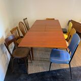 Vintage butterfly extension table year 50/60